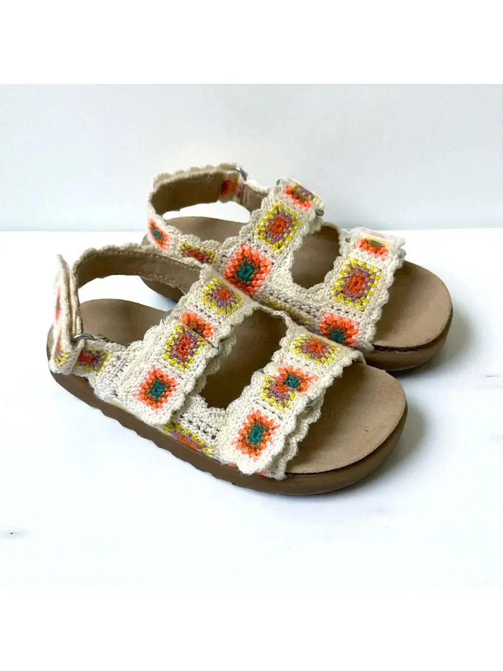 Zara Crocheted Sandals Girl’s Size US 10.5/ EU 27